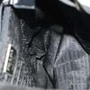 PRADA Backpack Nylon Black Silver Auth bs33265-21