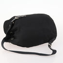PRADA Backpack Nylon Black Silver Auth bs33265-4