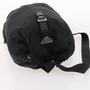 PRADA Backpack Nylon Black Silver Auth bs33265-6