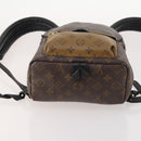 LOUIS VUITTON Monogram Reverse Palm Springs PM Rugzak M43116 LV Auth bs33266-5