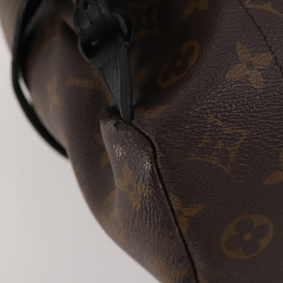 LOUIS VUITTON Monogram Reverse Palm Springs PM Rugzak M43116 LV Auth bs33266