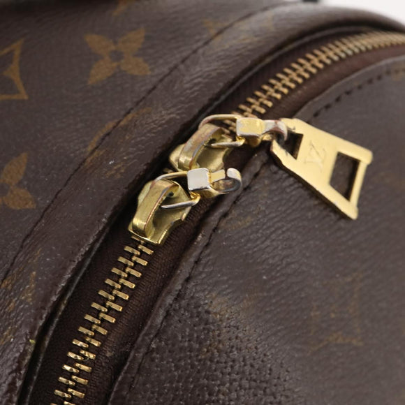 LOUIS VUITTON Monogram Reverse Palm Springs PM Rugzak M43116 LV Auth bs33266