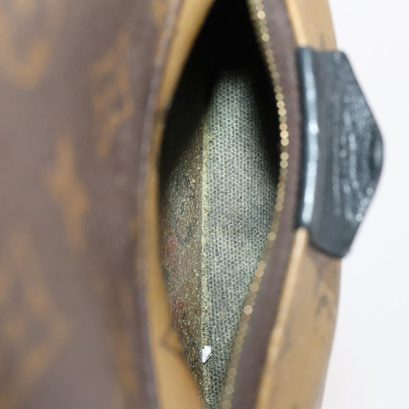 LOUIS VUITTON Monogram Reverse Palm Springs PM Rugzak M43116 LV Auth bs33266