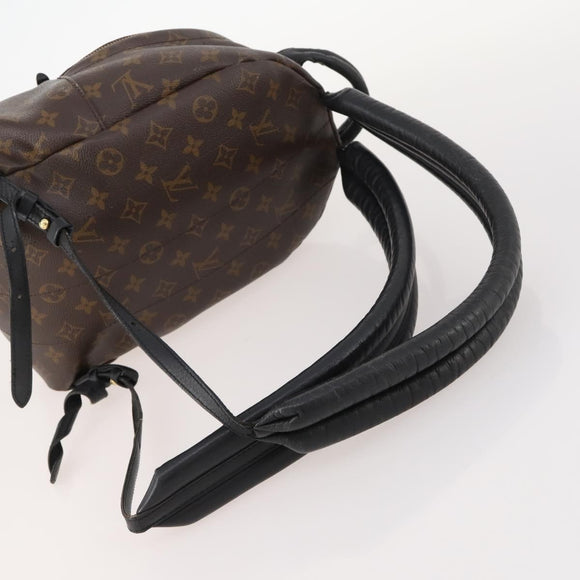 LOUIS VUITTON Monogram Reverse Palm Springs PM Rugzak M43116 LV Auth bs33266