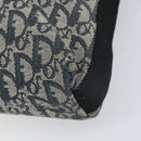 Christian Dior Trotter Canvas Shoulder Bag Navy Silver Auth bs33269-12
