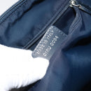 Christian Dior Trotter Canvas Shoulder Bag Navy Silver Auth bs33269-21