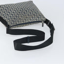 Christian Dior Trotter Canvas Shoulder Bag Navy Silver Auth bs33269-7