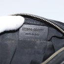 SAINT LAURENT Pouch Leather Black Gold Auth bs33270-17
