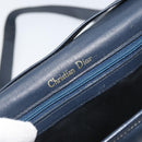 Christian Dior Shoulder Bag Leather Navy Gold Auth bs33272-16