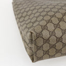 GUCCI GG Supreme Web Sherry Line Tote Bag PVC Beige Gold 40 02 003 Auth bs33280-13