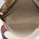 GUCCI GG Supreme Web Sherry Line Tote Bag PVC Beige Gold 40 02 003 Auth bs33280-16