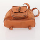 GUCCI Bamboo Backpack Suede Brown Gold 003 1956 0030 Auth bs33281-5