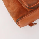 GUCCI Bamboo Backpack Suede Brown Gold 003 1956 0030 Auth bs33281-16