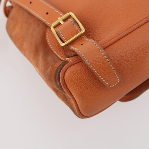 GUCCI Bamboo Backpack Suede Brown Gold 003 1956 0030 Auth bs33281
