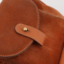 GUCCI Bamboo Backpack Suede Brown Gold 003 1956 0030 Auth bs33281-19
