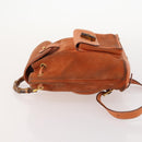 GUCCI Bamboo Backpack Suede Brown Gold 003 1956 0030 Auth bs33281-4