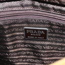 PRADA Hand Bag Nylon Yellow Silver Auth bs33282-18