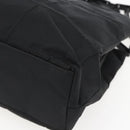 PRADA Shoulder Bag Nylon Black Silver Auth bs33284-10