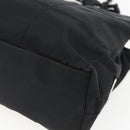 PRADA Shoulder Bag Nylon Black Silver Auth bs33284-12
