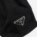 PRADA Shoulder Bag Nylon Black Silver Auth bs33284-14