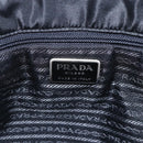 PRADA Shoulder Bag Nylon Black Silver Auth bs33284-15