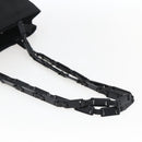 PRADA Shoulder Bag Nylon Black Silver Auth bs33284-7