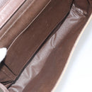 Burberrys Nova Check Shoulder Bag Canvas Beige Gold Auth bs33287-16