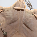 GUCCI Micro GG Supreme Shoulder Bag PVC Beige Gold 001 084 4793 Auth bs33290-18