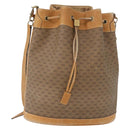GUCCI Micro GG Supreme Shoulder Bag PVC Beige Gold 001 084 4793 Auth bs33290-2