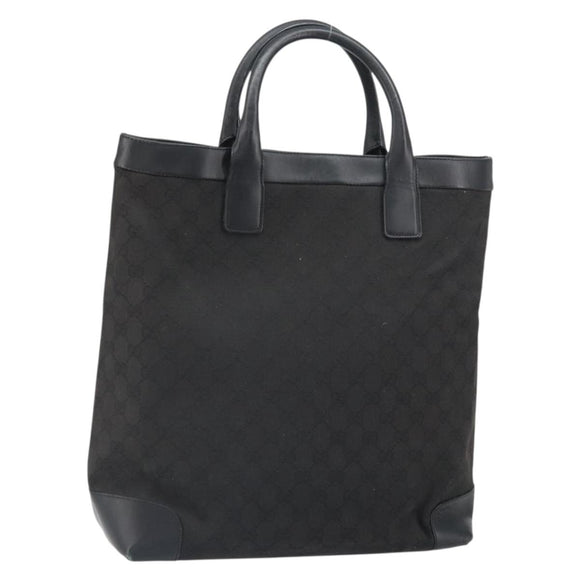 GUCCI GG Canvas Handtas Zwart 002 1121 Auth bs33294