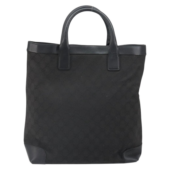 GUCCI GG Canvas Handtas Zwart 002 1121 Auth bs33294