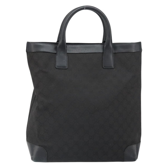 GUCCI GG Canvas Handtas Zwart 002 1121 Auth bs33294