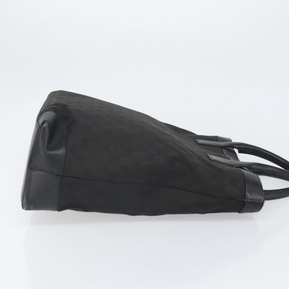 GUCCI GG Canvas Handtas Zwart 002 1121 Auth bs33294