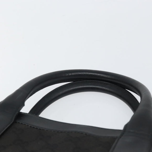 GUCCI GG Canvas Handtas Zwart 002 1121 Auth bs33294