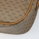 GUCCI Micro GG Supreme Web Sherry Line Bag PVC Beige Gold 89 02 032 Auth bs33296-16