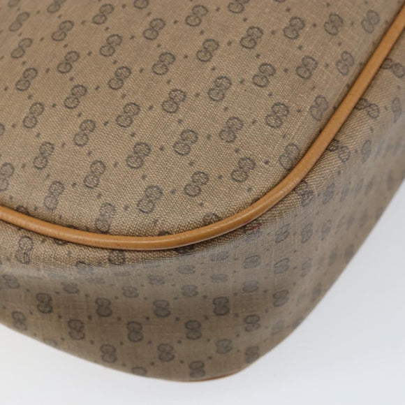 GUCCI Micro GG Supreme Web Sherry Line Bag PVC Beige Gold 89 02 032 Auth bs33296