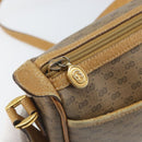 GUCCI Micro GG Supreme Web Sherry Line Bag PVC Beige Gold 89 02 032 Auth bs33296-9