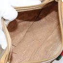 GUCCI Micro GG Supreme Web Sherry Line Bag PVC Beige Gold 89 02 032 Auth bs33296-10