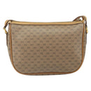 GUCCI Micro GG Supreme Web Sherry Line Bag PVC Beige Gold 89 02 032 Auth bs33296-2