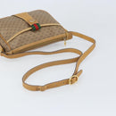 GUCCI Micro GG Supreme Web Sherry Line Bag PVC Beige Gold 89 02 032 Auth bs33296-7