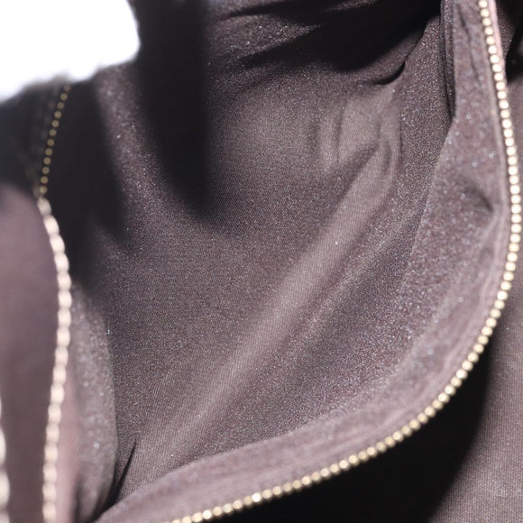 GUCCI GG Crystal Tote Bag Coated Canvas Gold Beige 223964 Auth bs33297