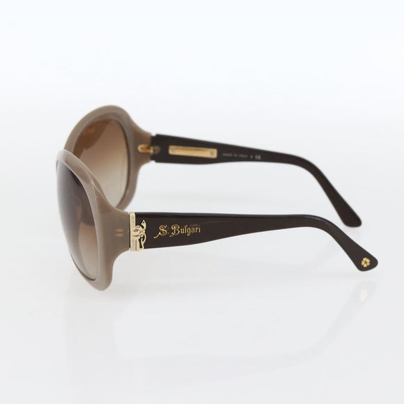 BVLGARI Sunglasses plastic Brown Auth bs33300