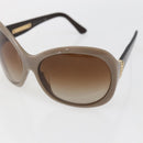 BVLGARI Sunglasses plastic Brown Auth bs33300-7