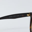 PRADA Sunglasses plastic Brown Auth bs33301-10