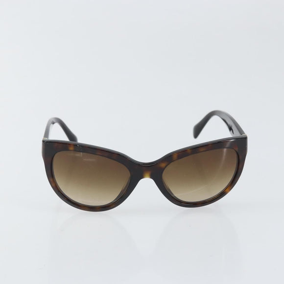 PRADA Sunglasses plastic Brown Auth bs33301