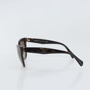 PRADA Sunglasses plastic Brown Auth bs33301-4