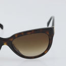 PRADA Sunglasses plastic Brown Auth bs33301-7
