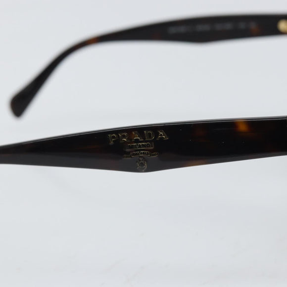 PRADA Sunglasses plastic Brown Auth bs33301