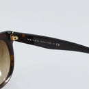 PRADA Sunglasses plastic Brown Auth bs33301-9