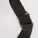 PRADA Shoulder Bag Nylon Khaki Silver Auth bs33303-8